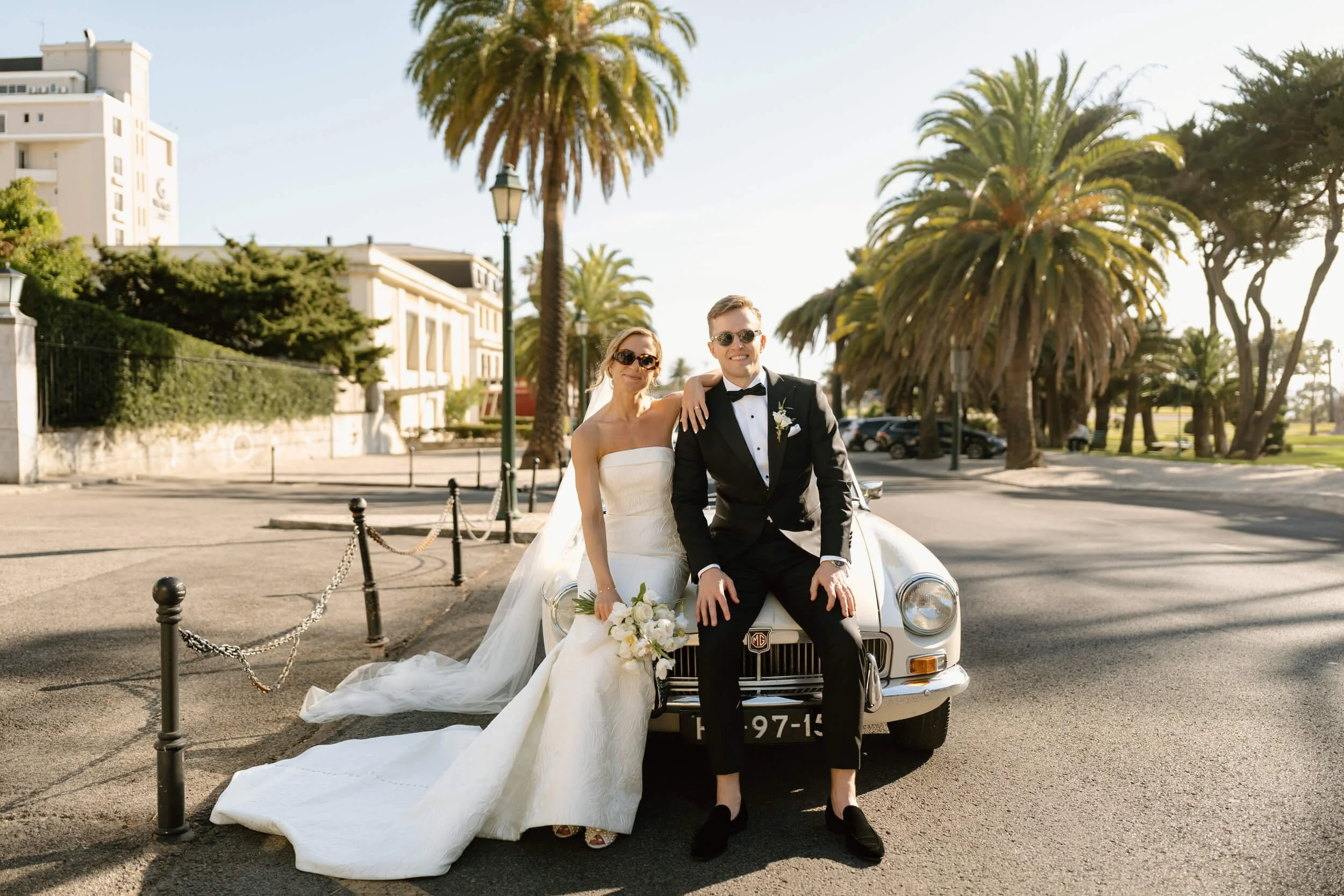 An Elegant Wedding at Hotel Palácio Estoril | Jess + Paul