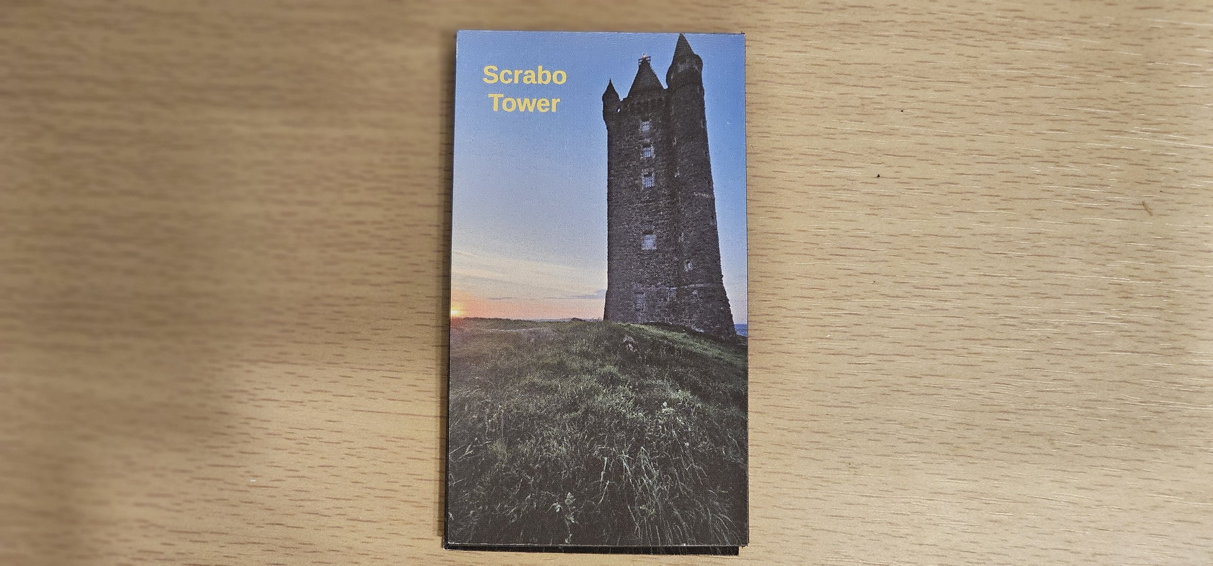 Scrabo Tower  8.7cm x 4.9cm Magnet