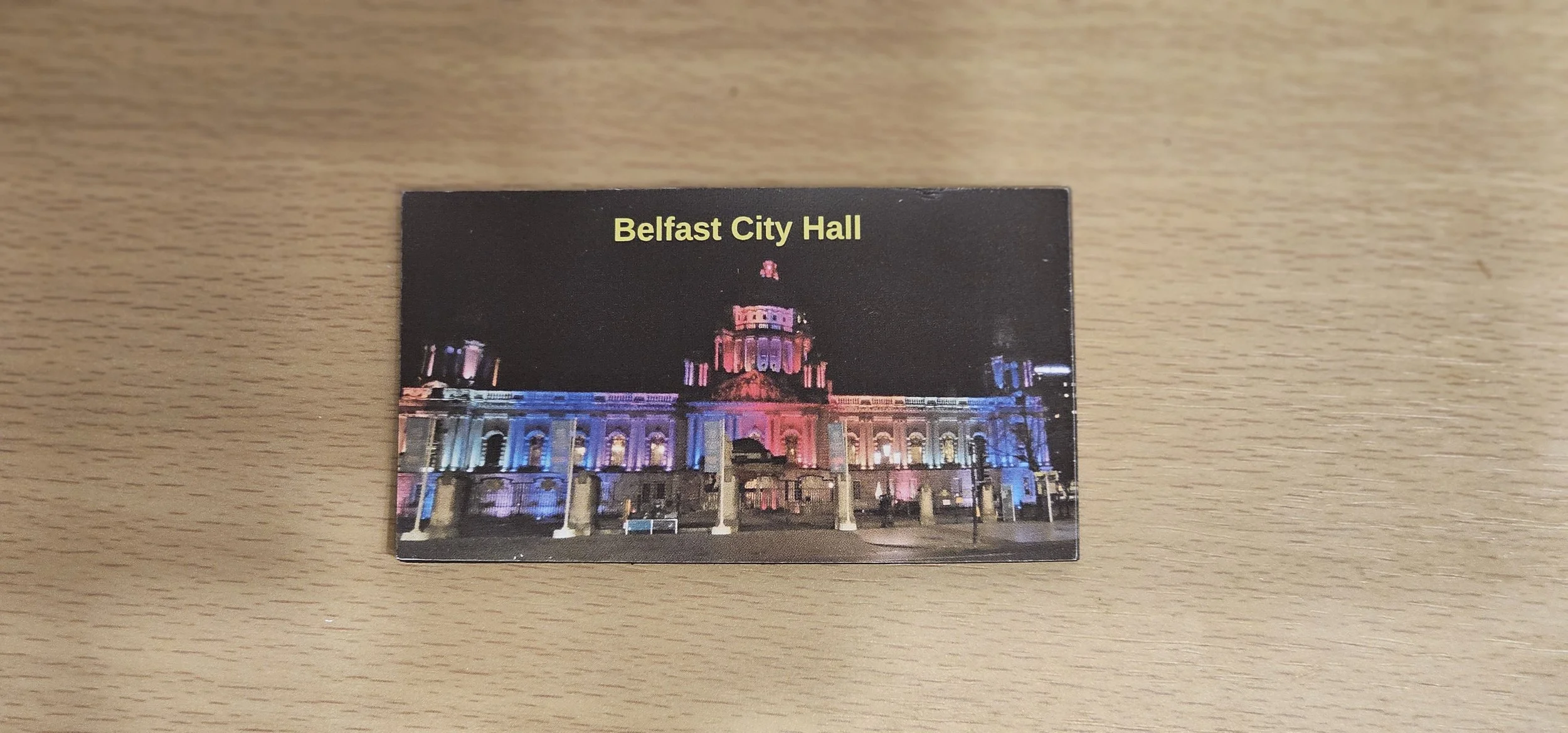Belfast City Hall  8.7cm x 4.9cm Magnet