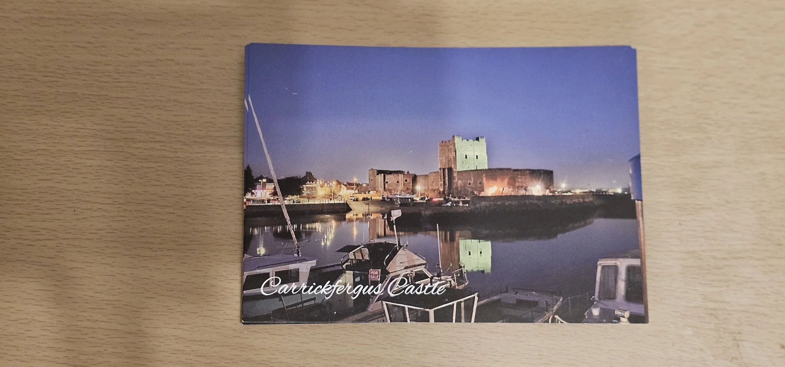 Carrickfergus Castle Postcard