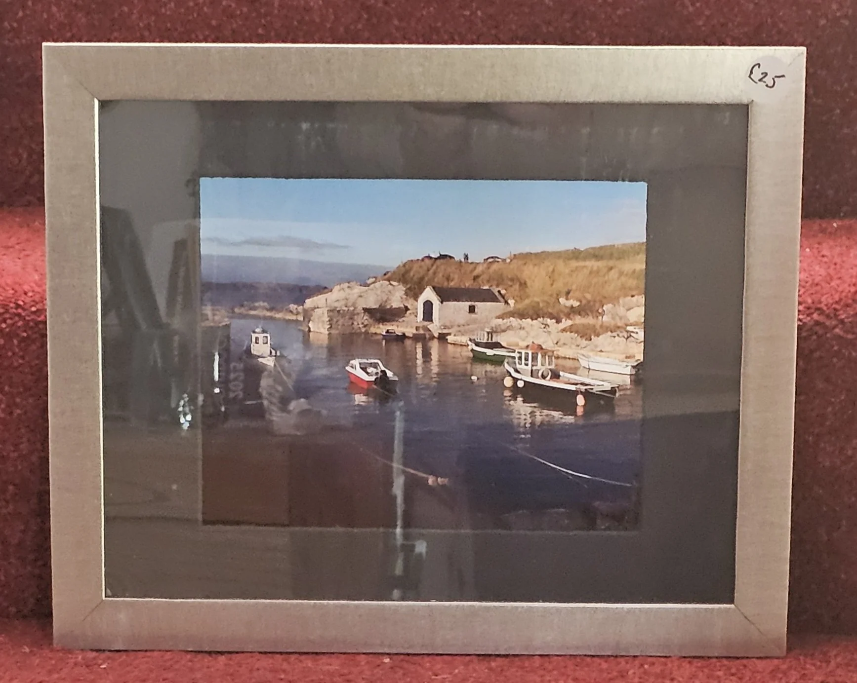 Ballintoy Harbour A4 frame