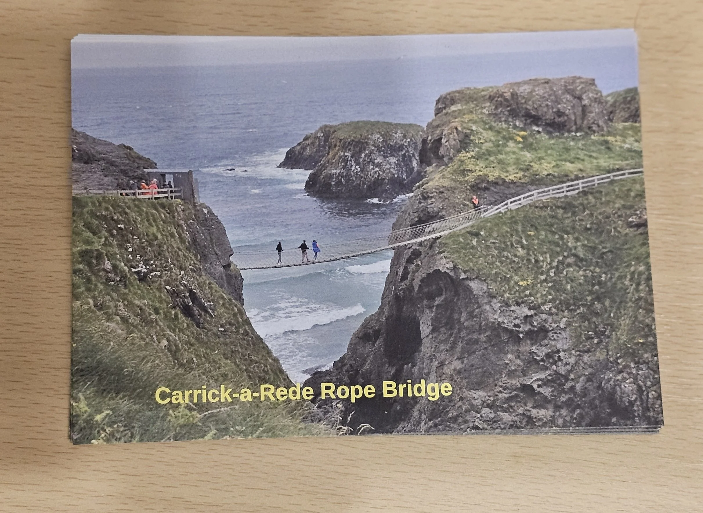 Carrick-a-Rede Rope Bridge Postcard