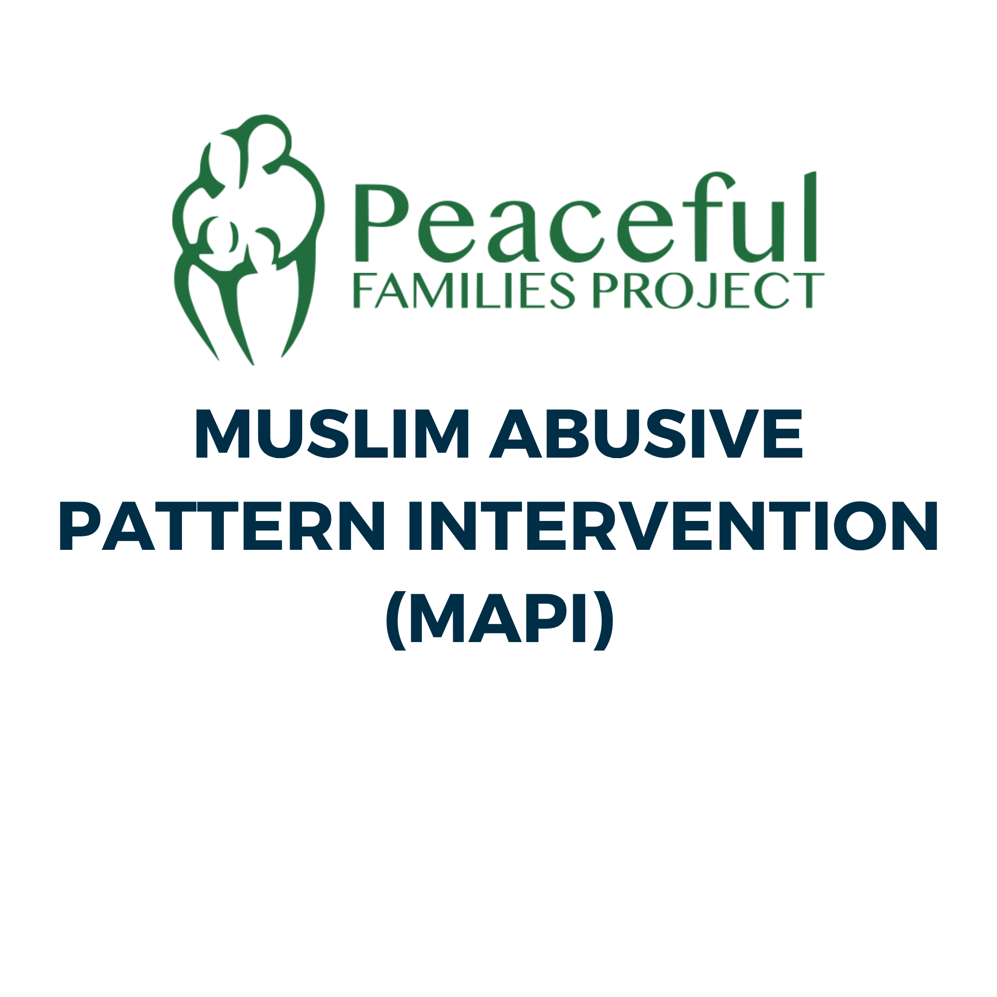 MAPI — Peaceful Families Project