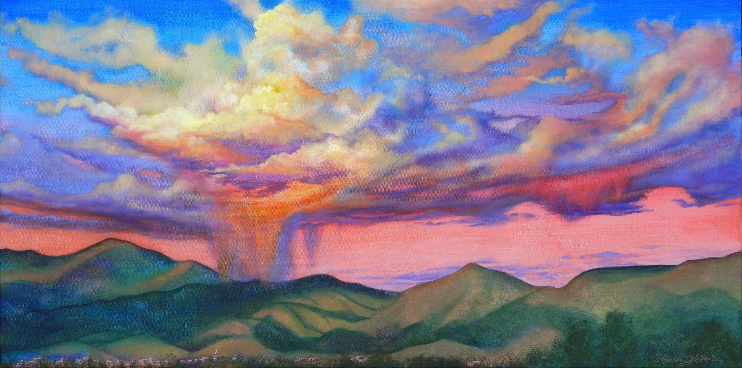 Storm Over Santa Fe