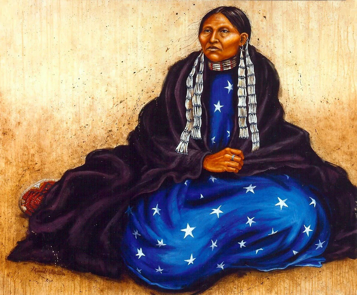 Seen by the Nation     40" x 48"