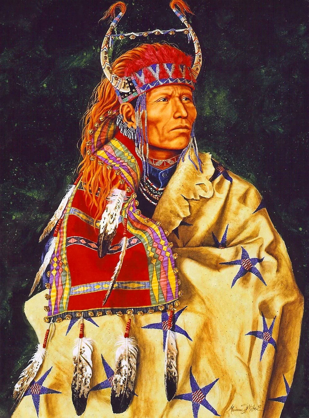 Sky Chief  40" x 30"
