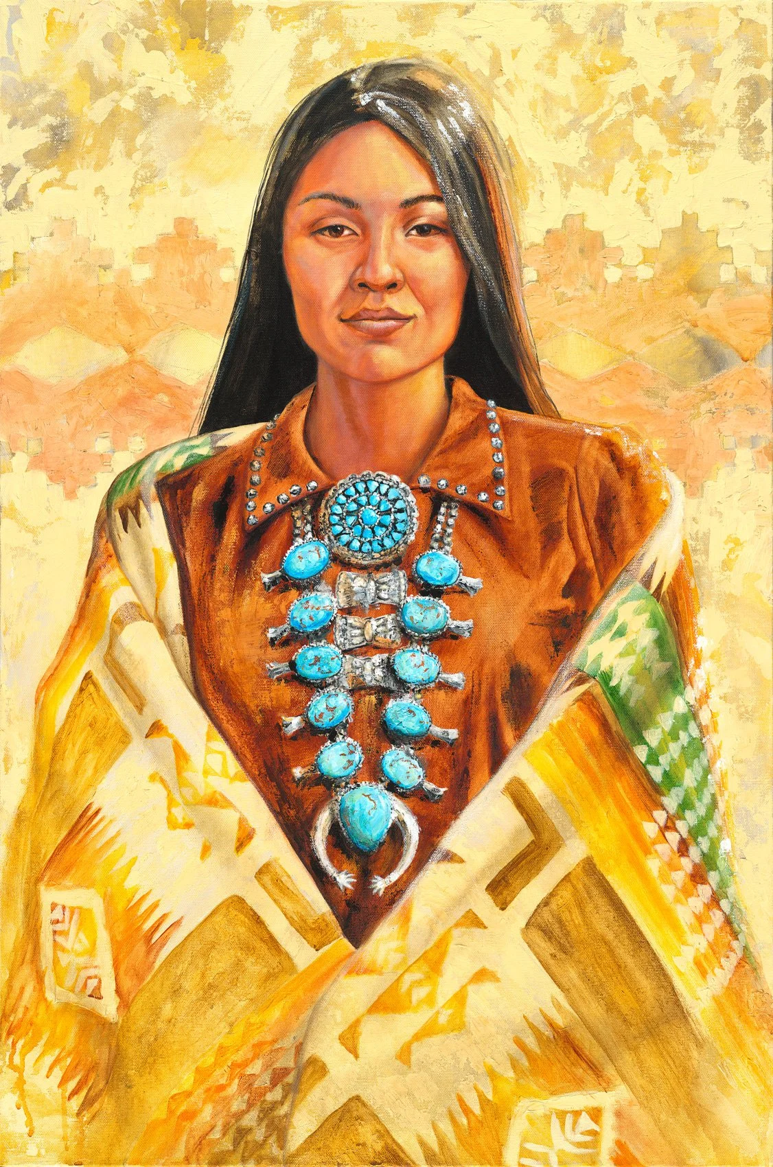 Silversmith's Daughter - Greeting Card