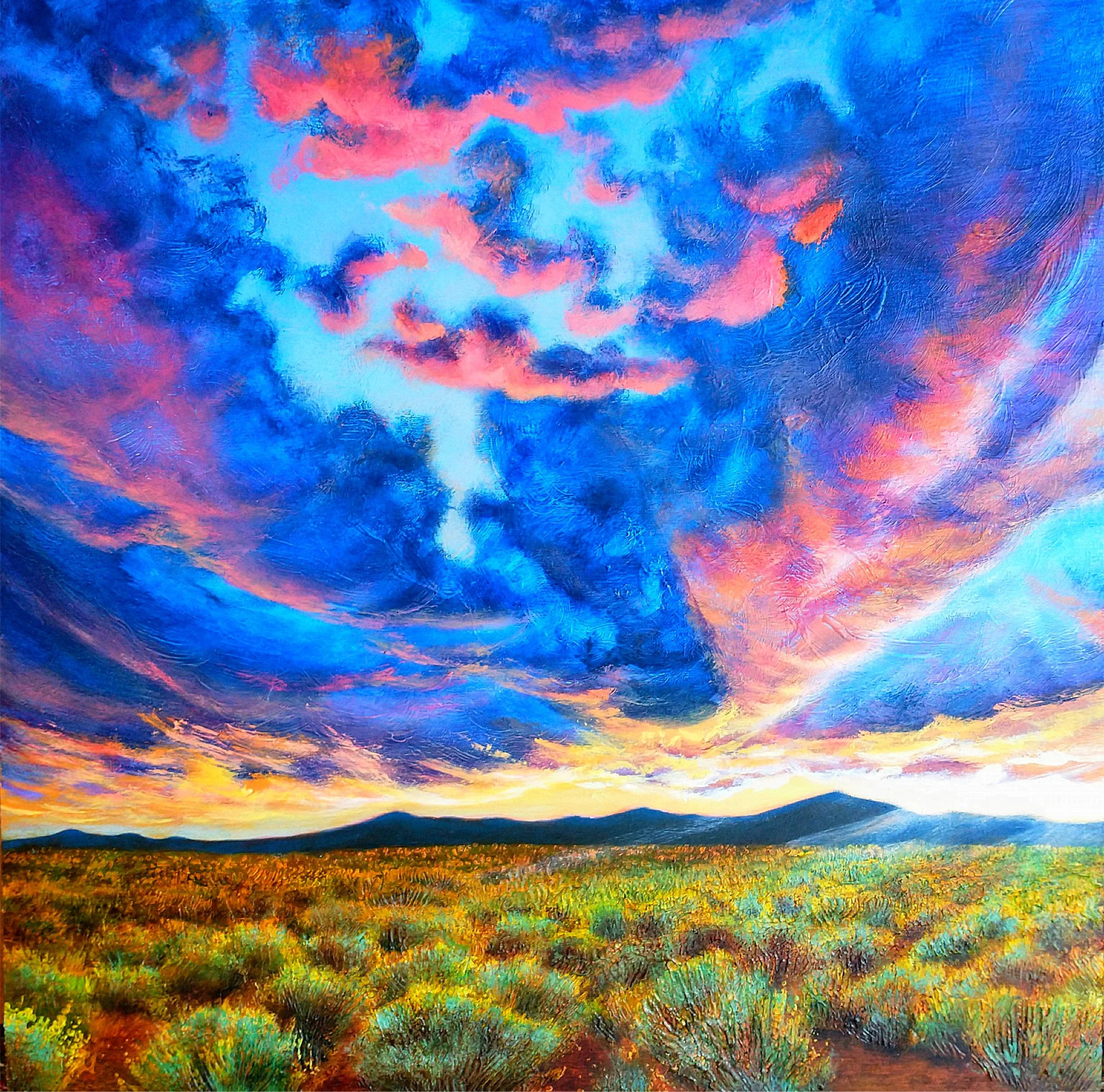 Sunrise Near Taos