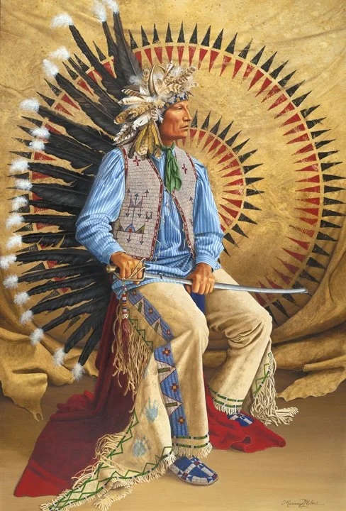 Black Feather Bonnet  63" x 43"
