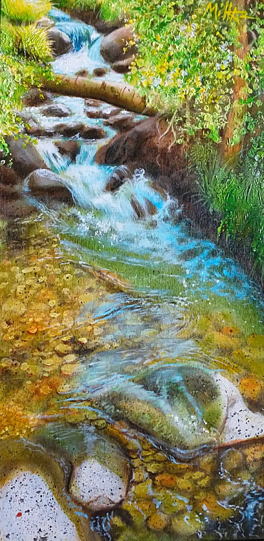 Big Tesuque #1  6" x 12"