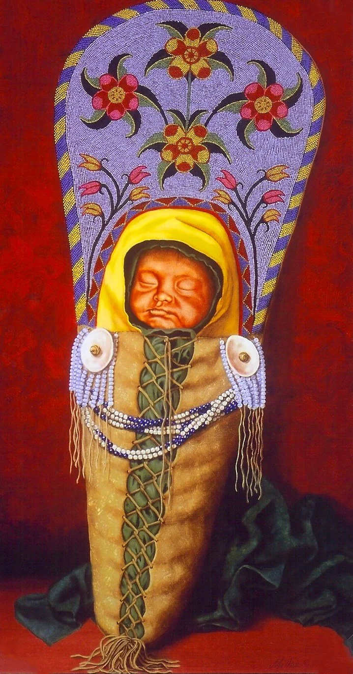 Child of the Salish - Greeting Card