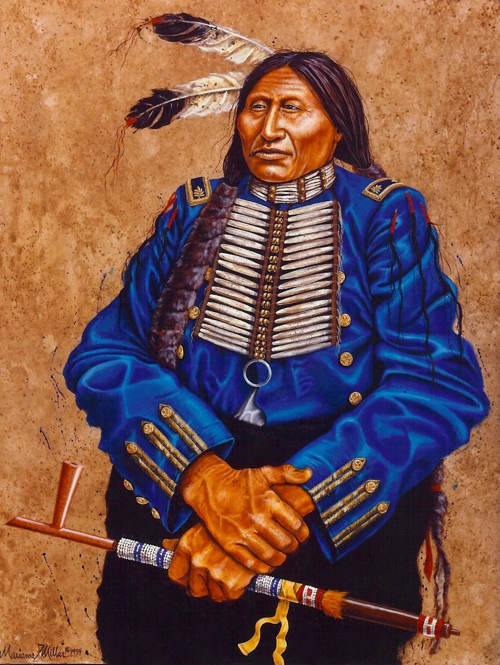 Crow King     48" x  36"