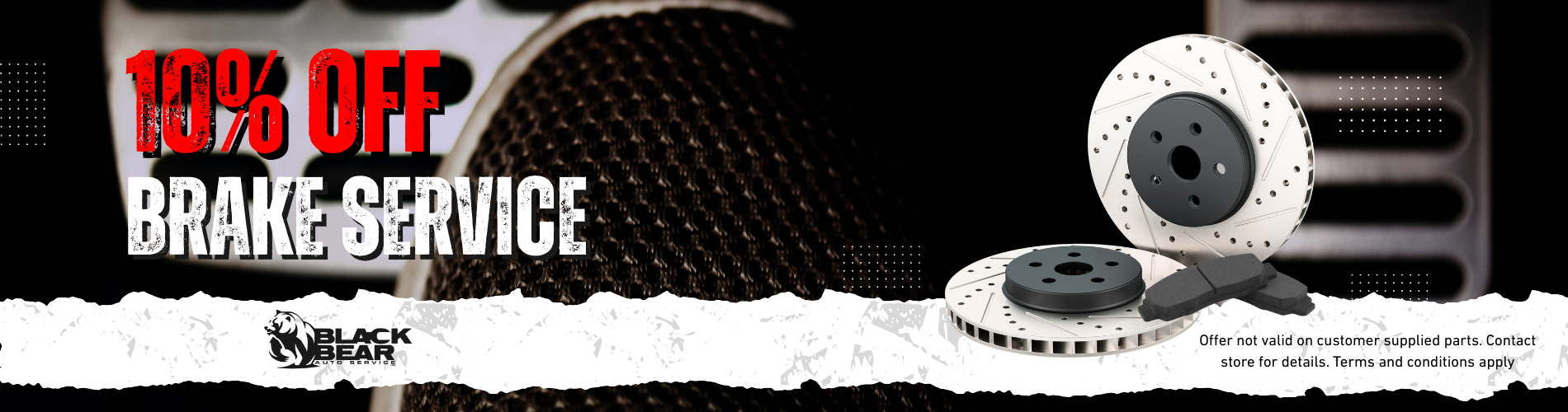 10% off brake service at Black Bear Auto Service Burnaby, BC