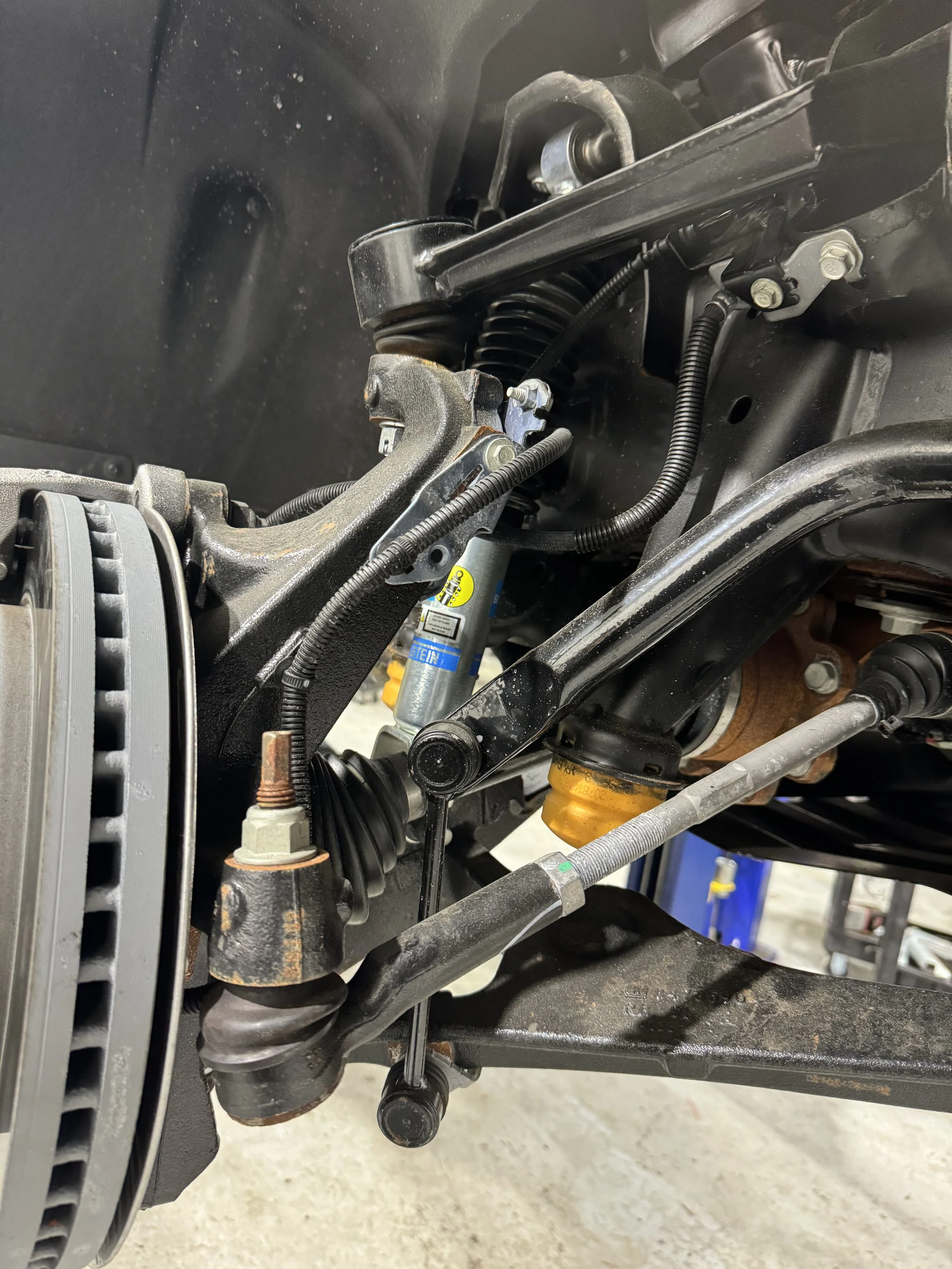 Steering and suspension service at Black Bear Auto Service in Burnaby, BC