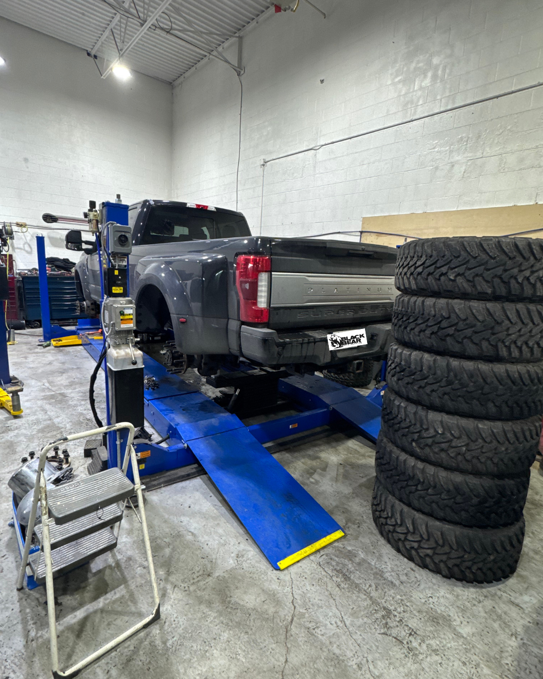 Wheel Alignment service at Black Bear Auto Service Burnaby, BC
