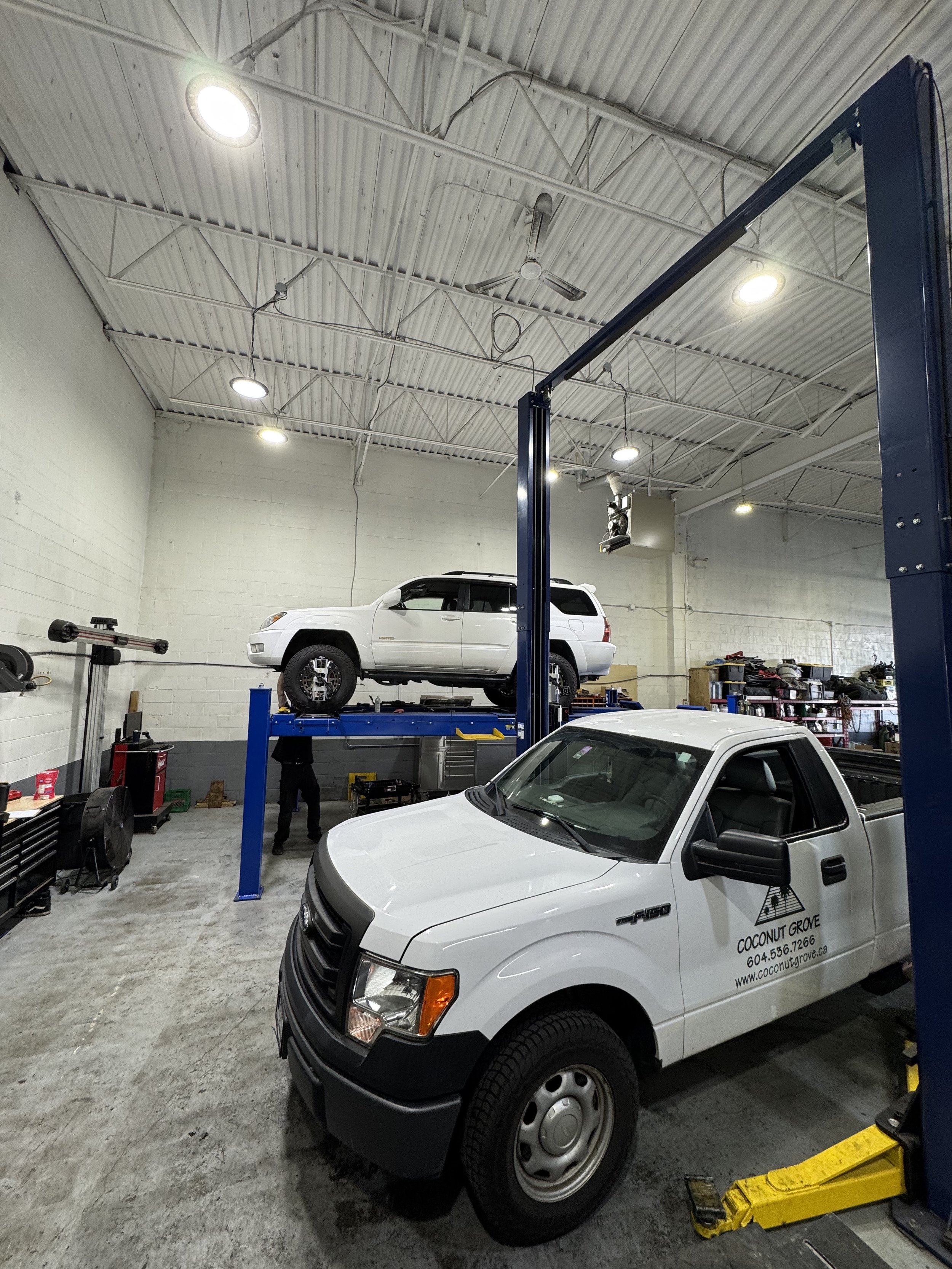 Wheel Alignment service at Black Bear Auto Service Burnaby, BC