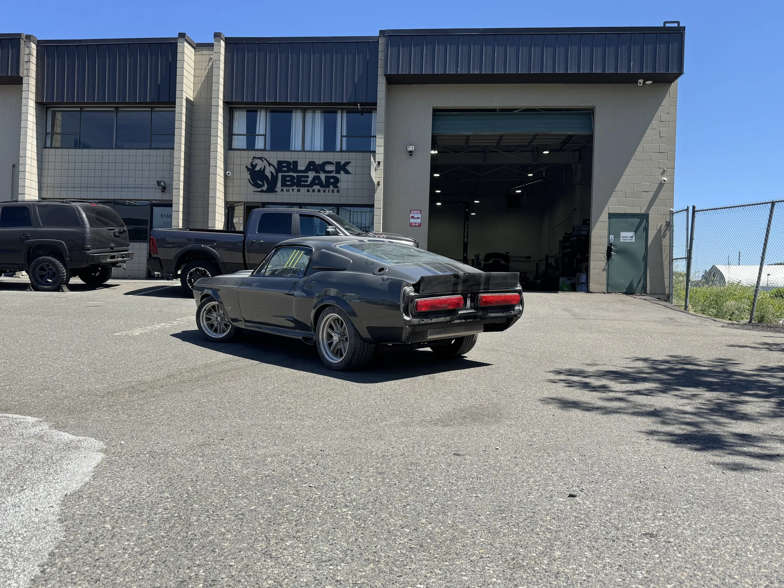 Classic Mustang after service at Black Bear Auto Service Burnaby, BC