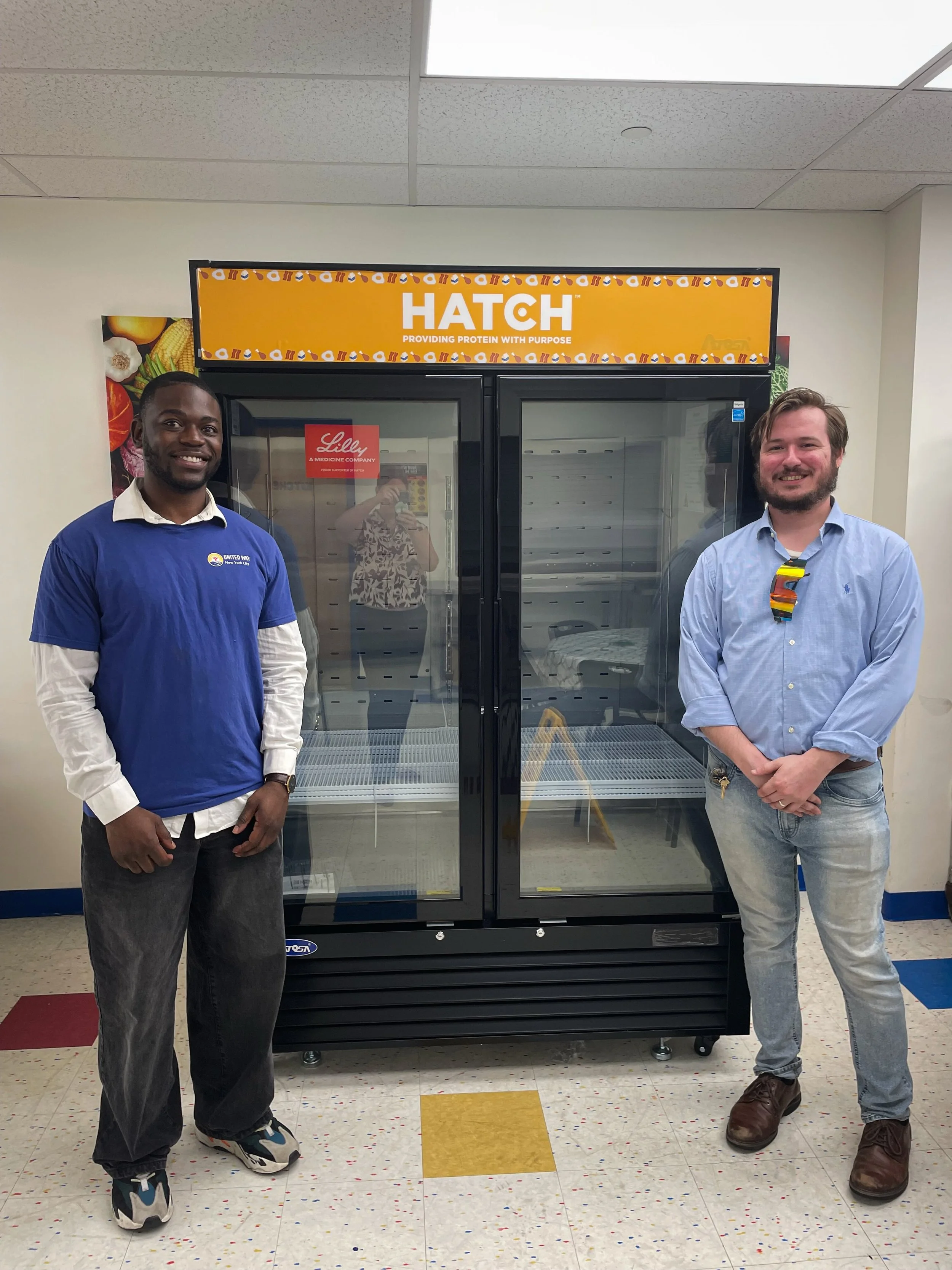 A generous gift to help keep our neighbors nourished! 🥛

Thank you to United Way NYC for donating a refrigerator to Project Hospitality&rsquo;s food programs! This refrigerator will help us safely store fresh dairy products for distribution to indiv
