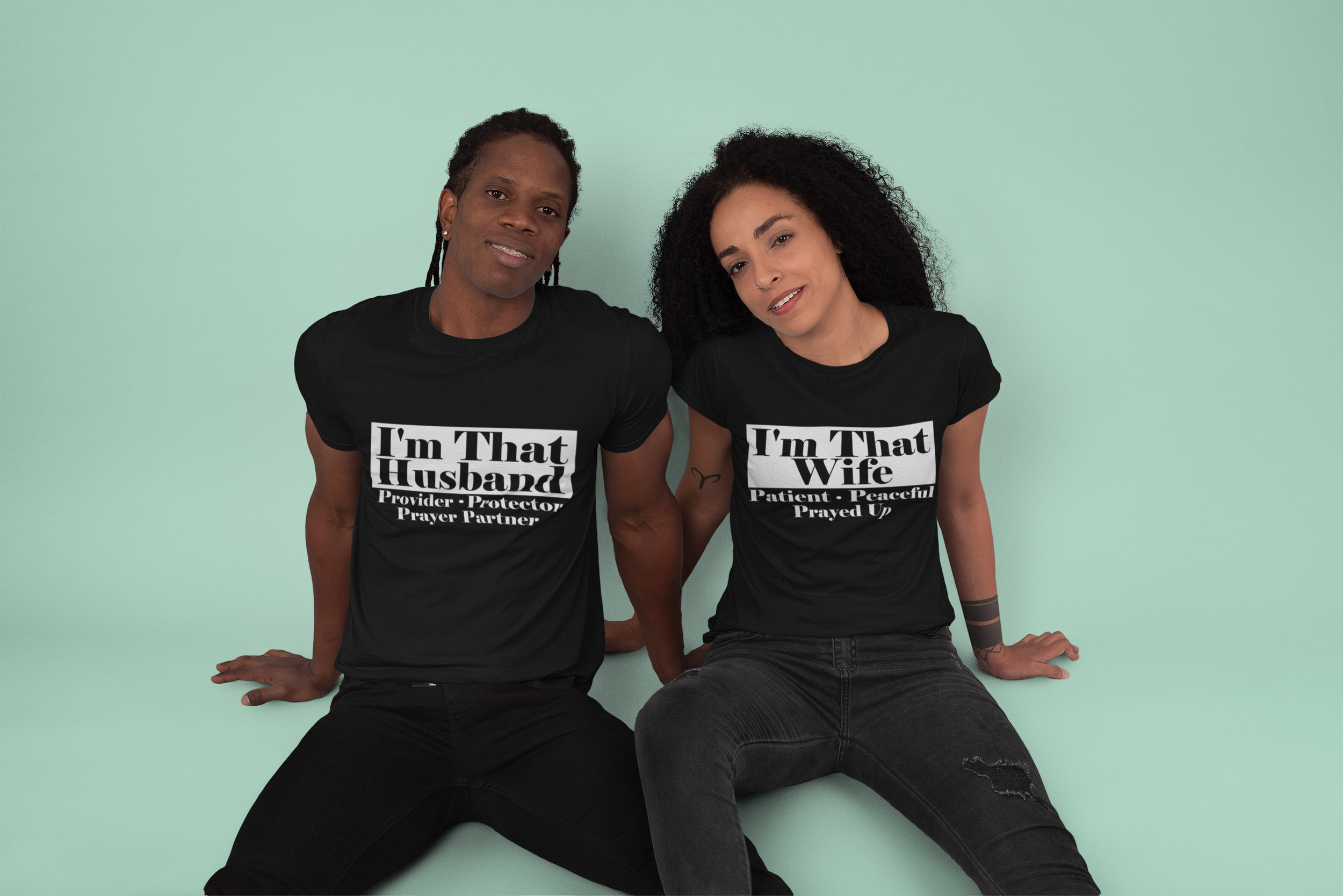 crew-neck-t-shirt-mockup-of-a-couple-sitting-at-a-studio-30763.png