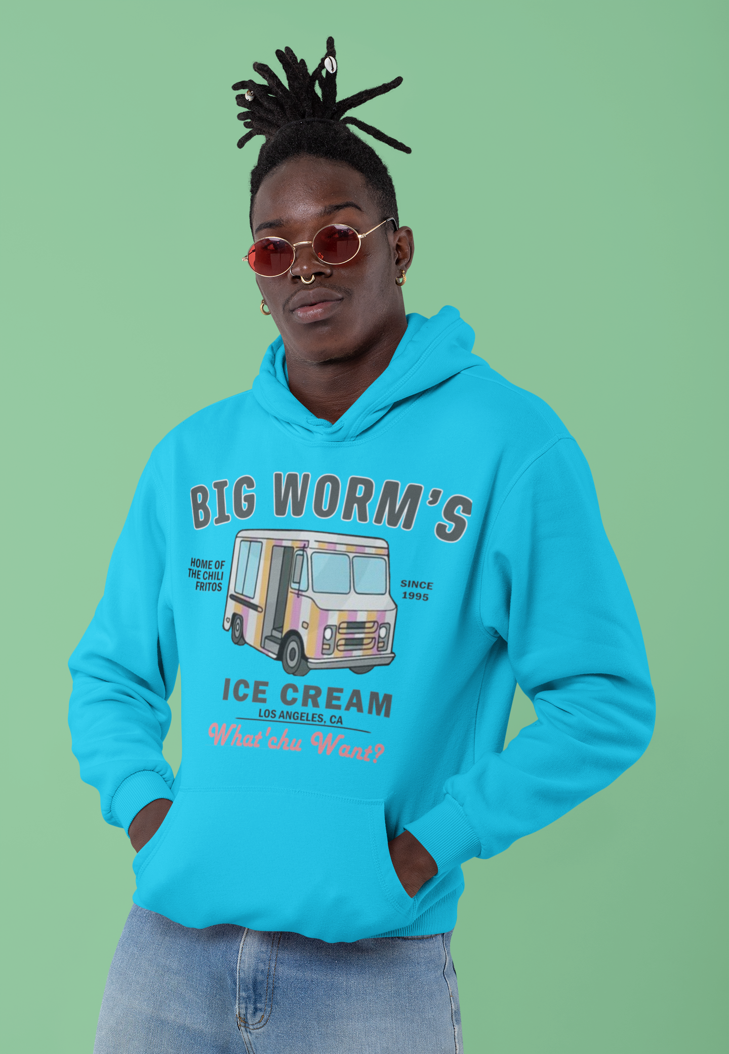 BIG WORM HOODIE
