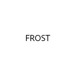 The word 'FROST' in black text on a white background.