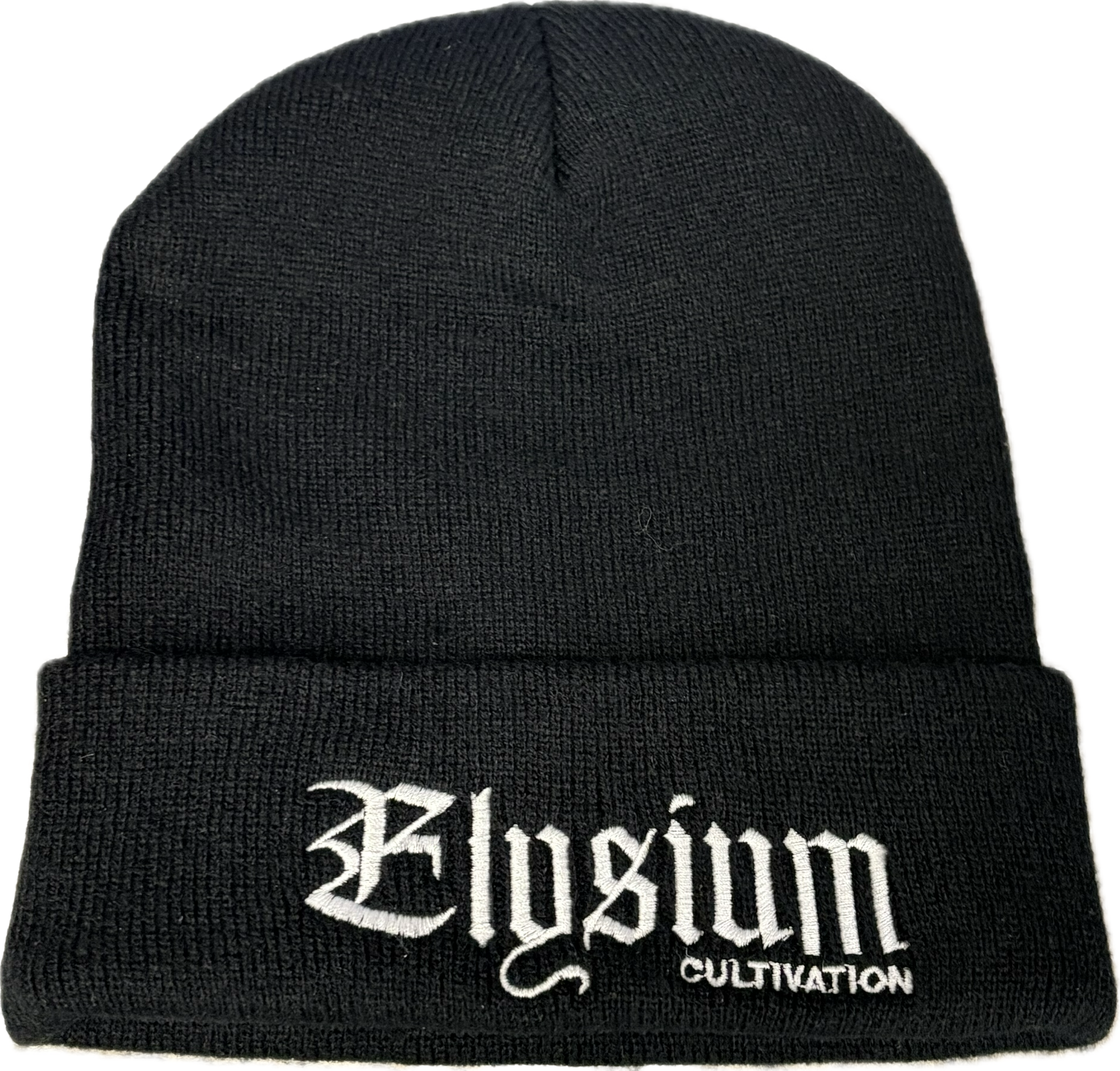 Elysium Logo Beanie — Black