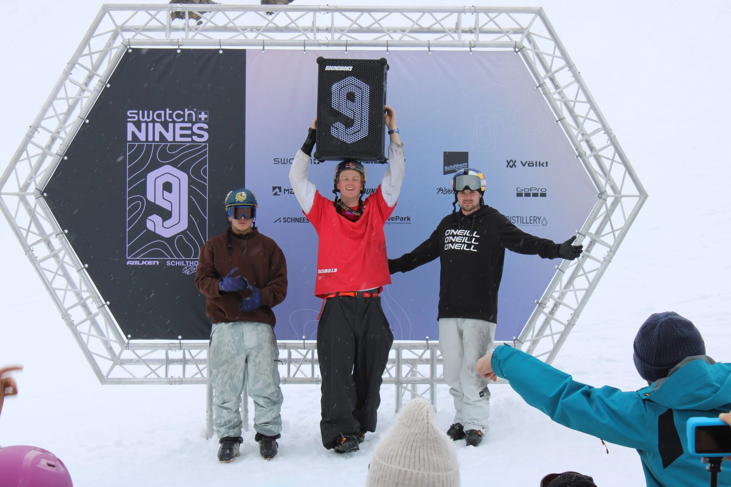 Kim Gubser, Max Mofatt, Fabian Bösch 