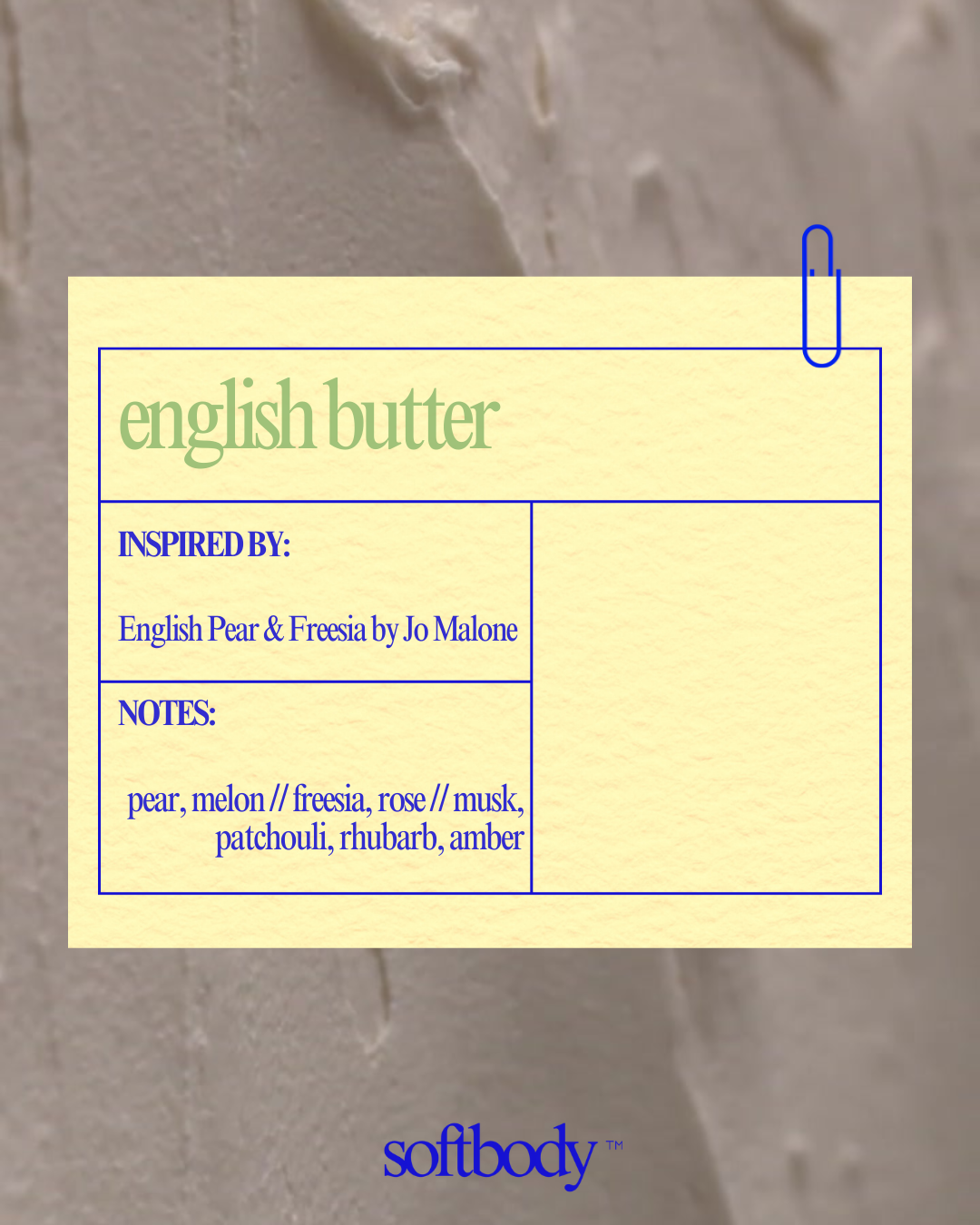 english butter
