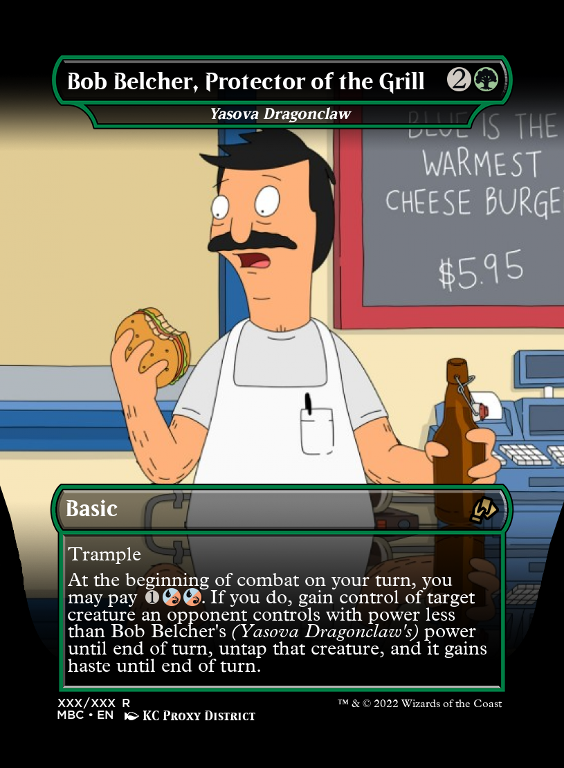 Bob Belcher, Protector of the Grill.png