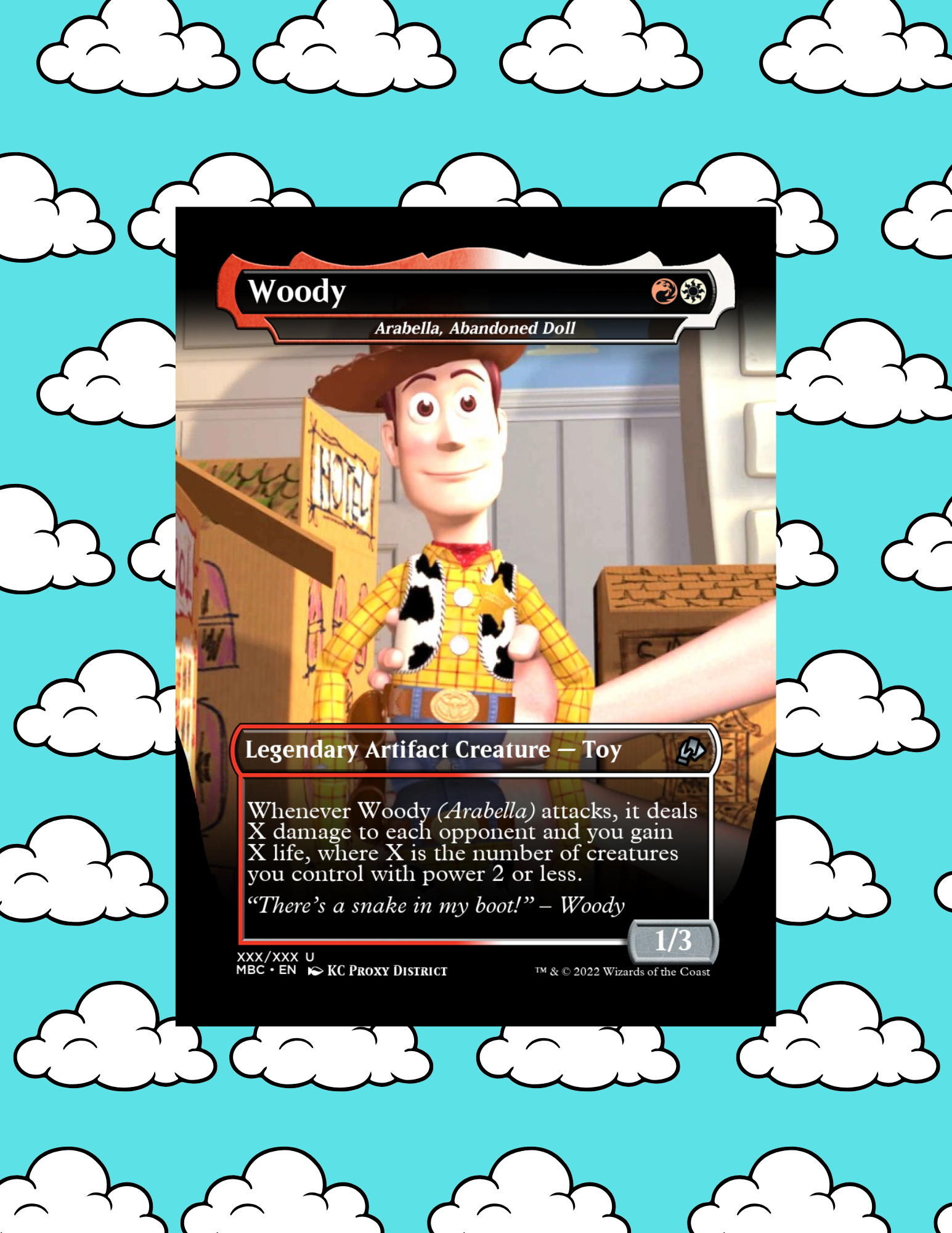 Toy Story MTG Proxy Deck