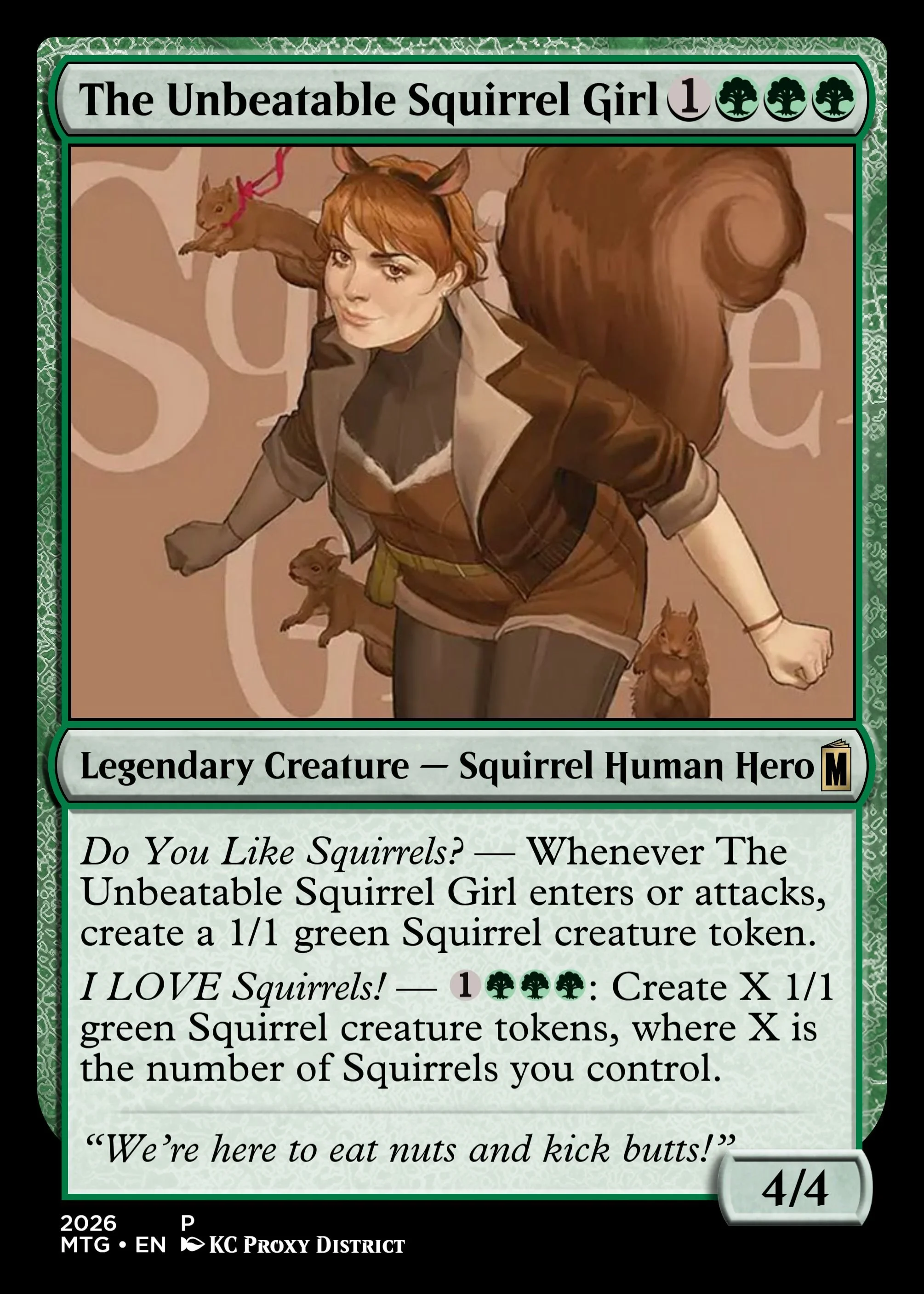 Death by a Thousand Squirrels - MTG Proxy Deck