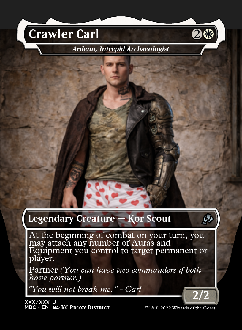 Dungeon Crawler Carl Proxy Commander Deck
