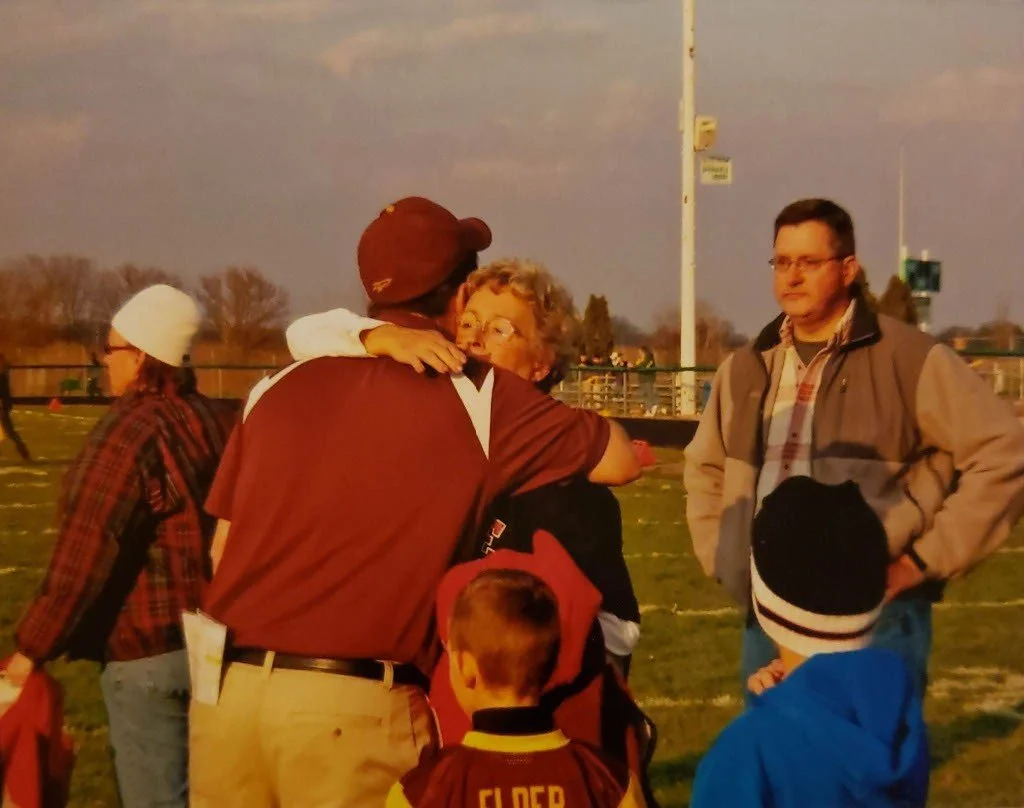 award for high school football spouse Illinois, Pat Elder, Judy Elder, Joe Elder