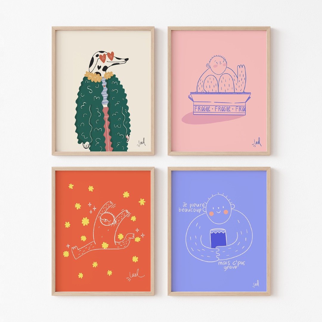 ✨ Nouveau lancement sur la boutique ! ✨

Je vous pr&eacute;sente mes porte-cl&eacute;s, stickers, stickers sheets et affiches &mdash; des petites cr&eacute;ations illustr&eacute;es pour apporter de la couleur, de la douceur et un brin de magie un peu