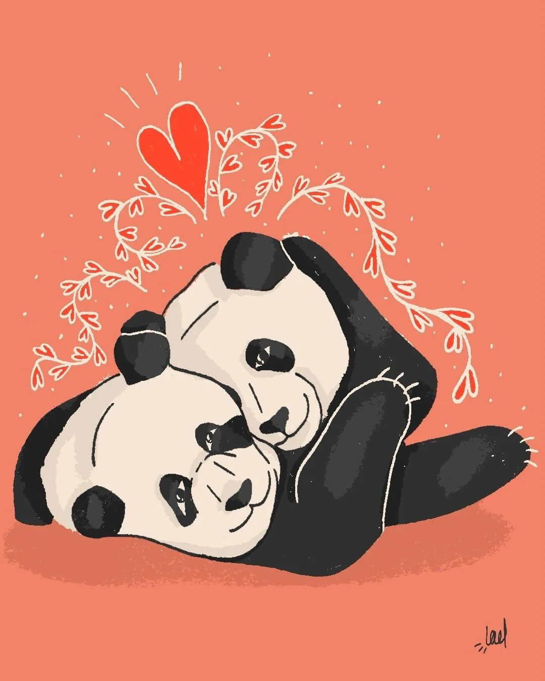 Love is in the aaaaaaaaaaaaaair 🐼🤍

#illustration #art #digitalart #artist #mtlartist