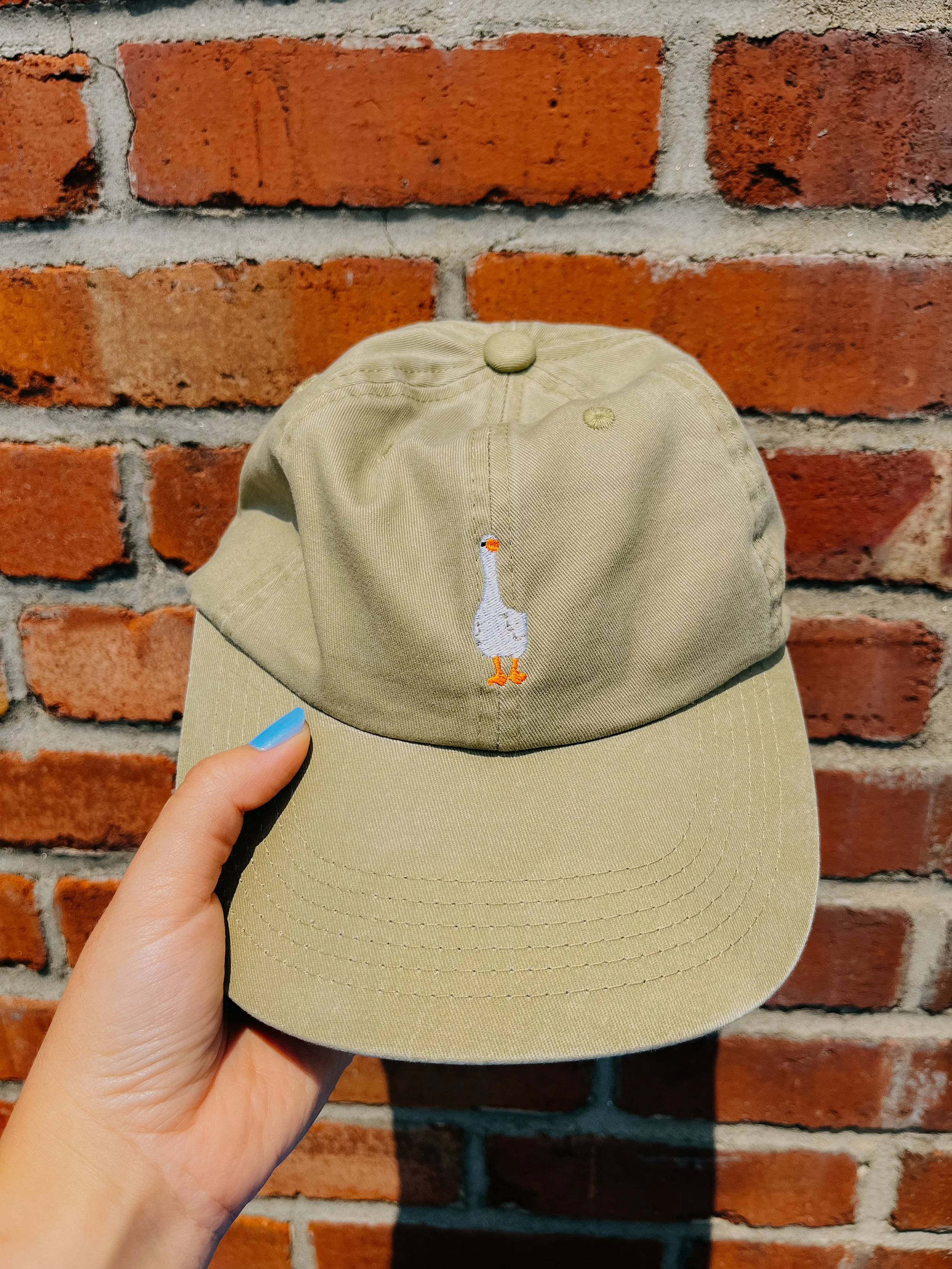 🧢 Casquette brodée – Canard