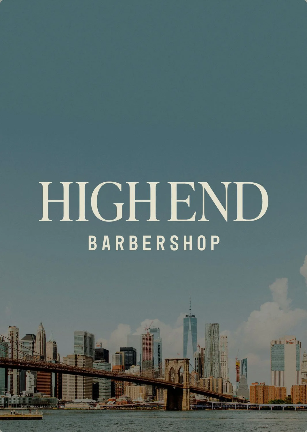 Primary Logo Design for High End Barbershop / Gulfport, FL