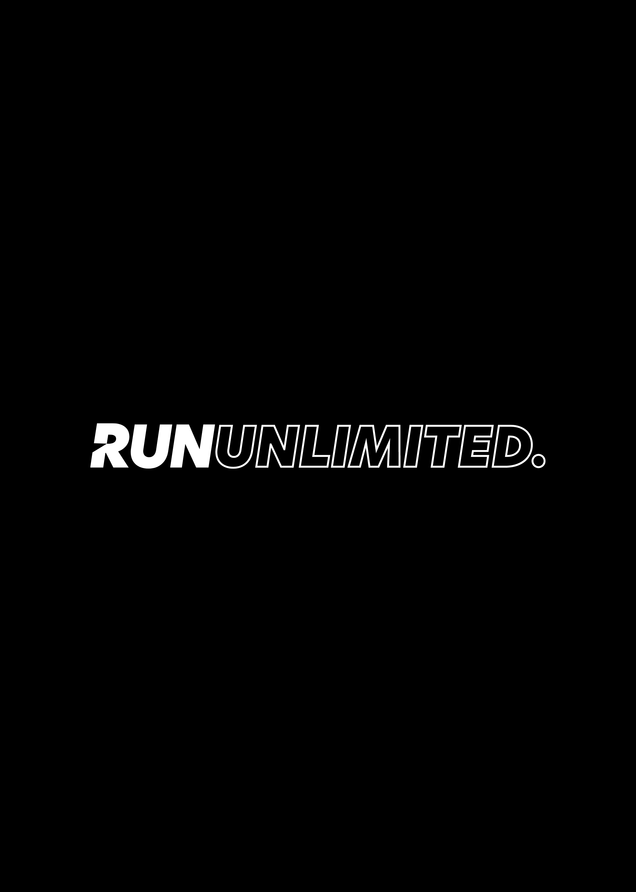 Run Unlimited Primary Logo Design