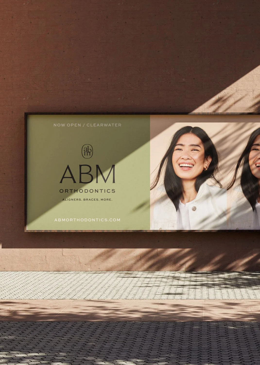 ABM Orthodontics Billboard Mockup