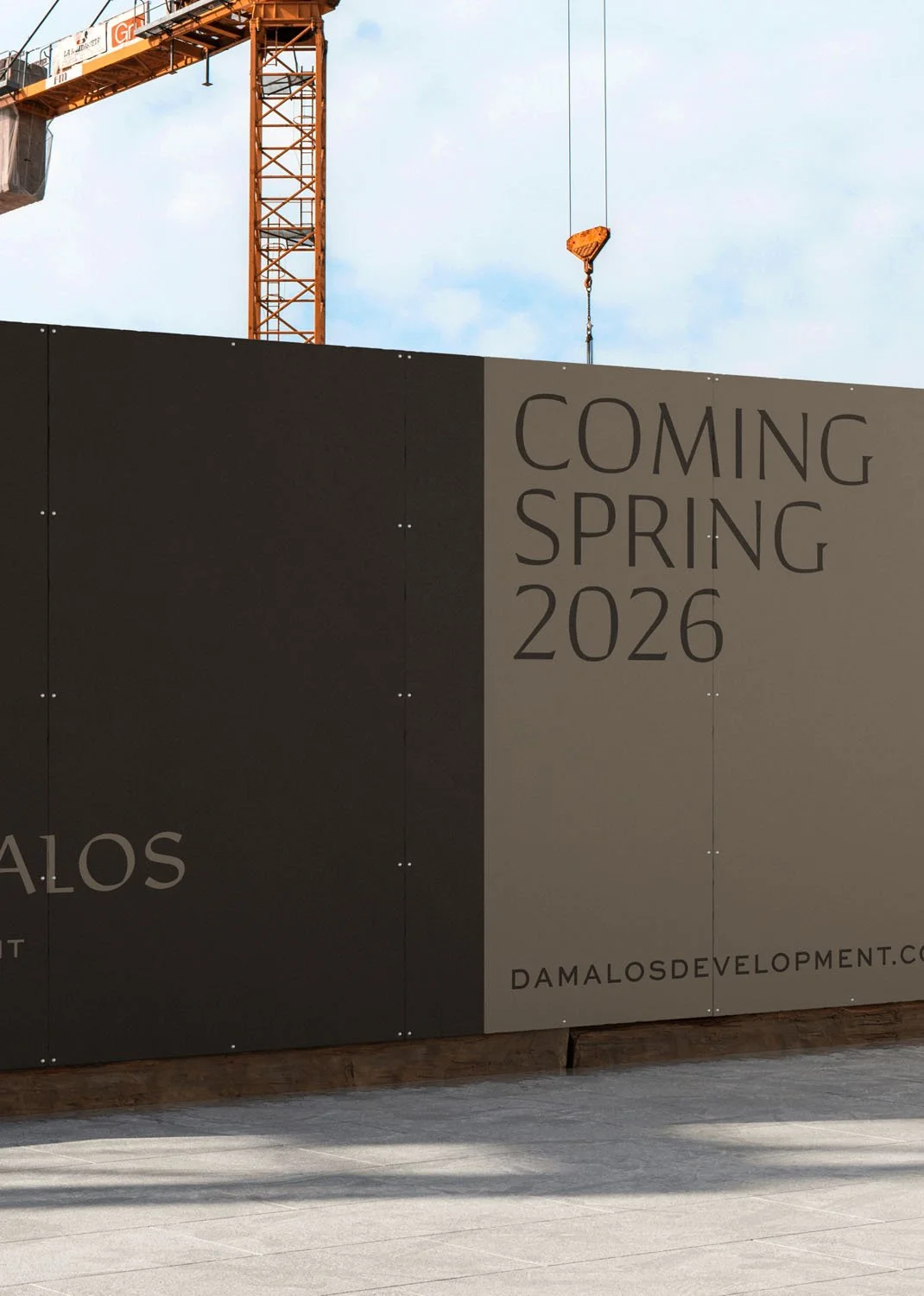 Damalos Development Construction Fence Design