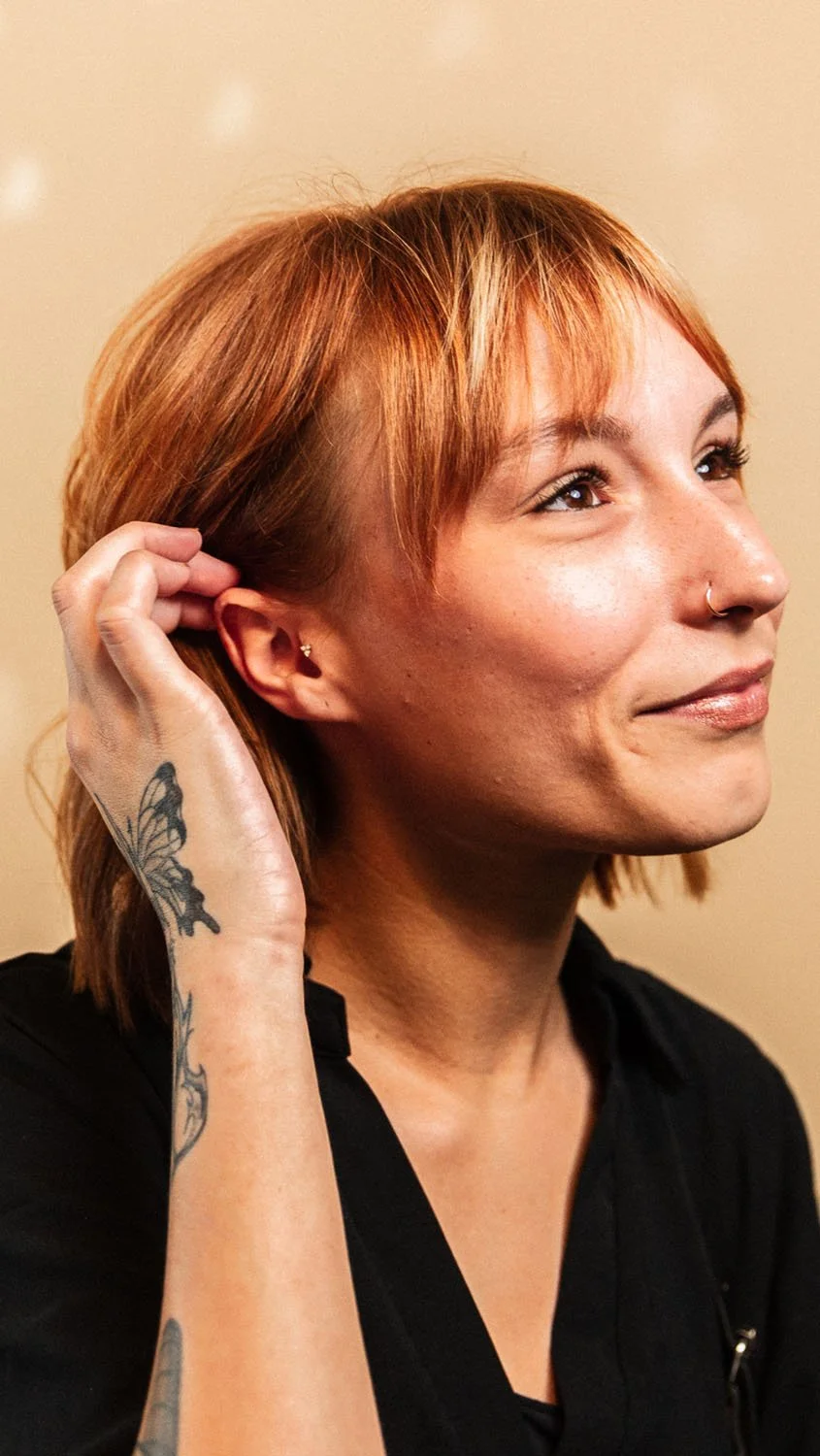 Be Aveda Cosmetology Student Portrait