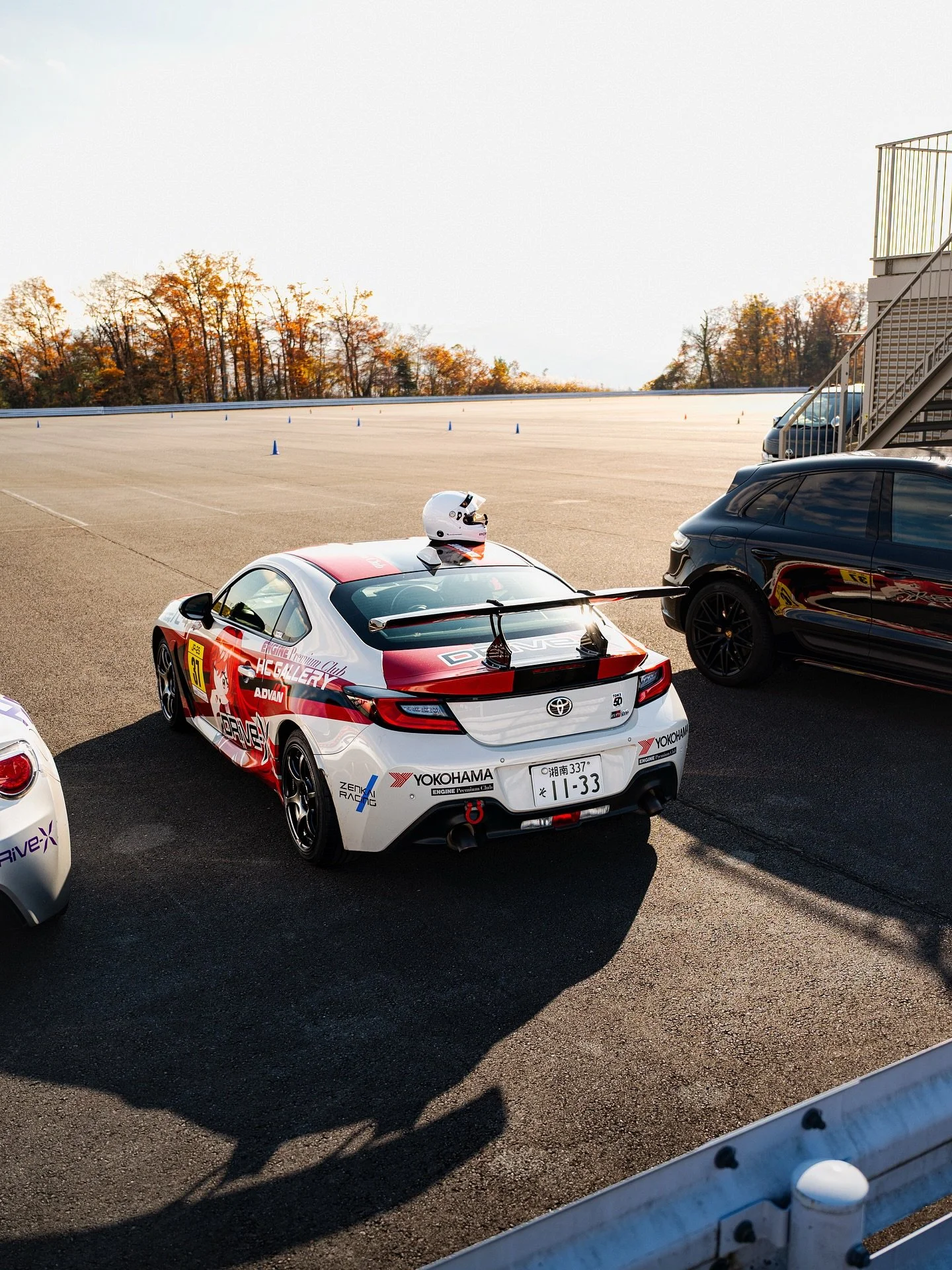 Just taking a walk around the auxiliary roads near the Fuji Speedway circuit and stumbled upon some seriously cool machinery. You never know what kind of gems you&rsquo;ll find just exploring the area! #fujispeedway #jdm #racetrack