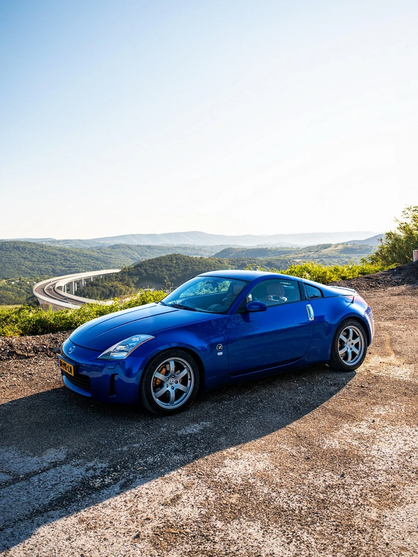 Quick pit stop at the Crni Kal viewpoint. This shot was captured during last summer&rsquo;s Alpe-Adria drive.