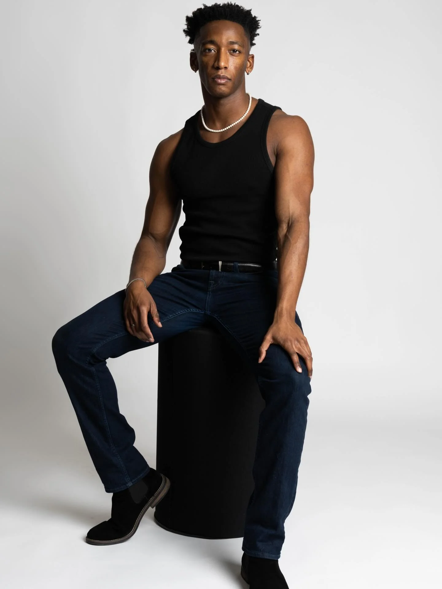 The Super Talented Model Joshua. I&rsquo;ve had the pleasure of photographing him walk down many runways. 
.
.
.
#modelstatus #runwaymodel #editorialmodel #compcardshoot #greatestofalltime