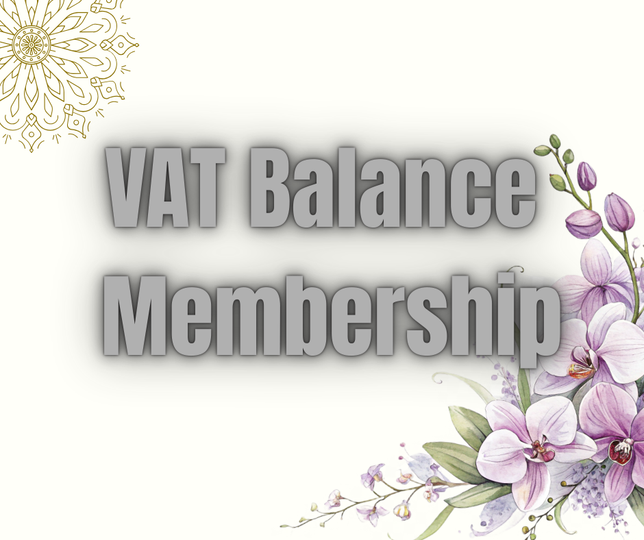 VAT Balance Membership - 2 Sessions/Month