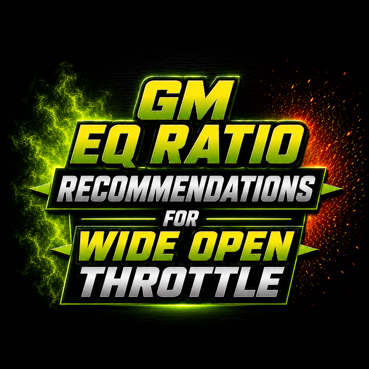 HP Tuners EQ Ratio Guide: Recommended WOT Fueling for LS &amp; LT Engines
