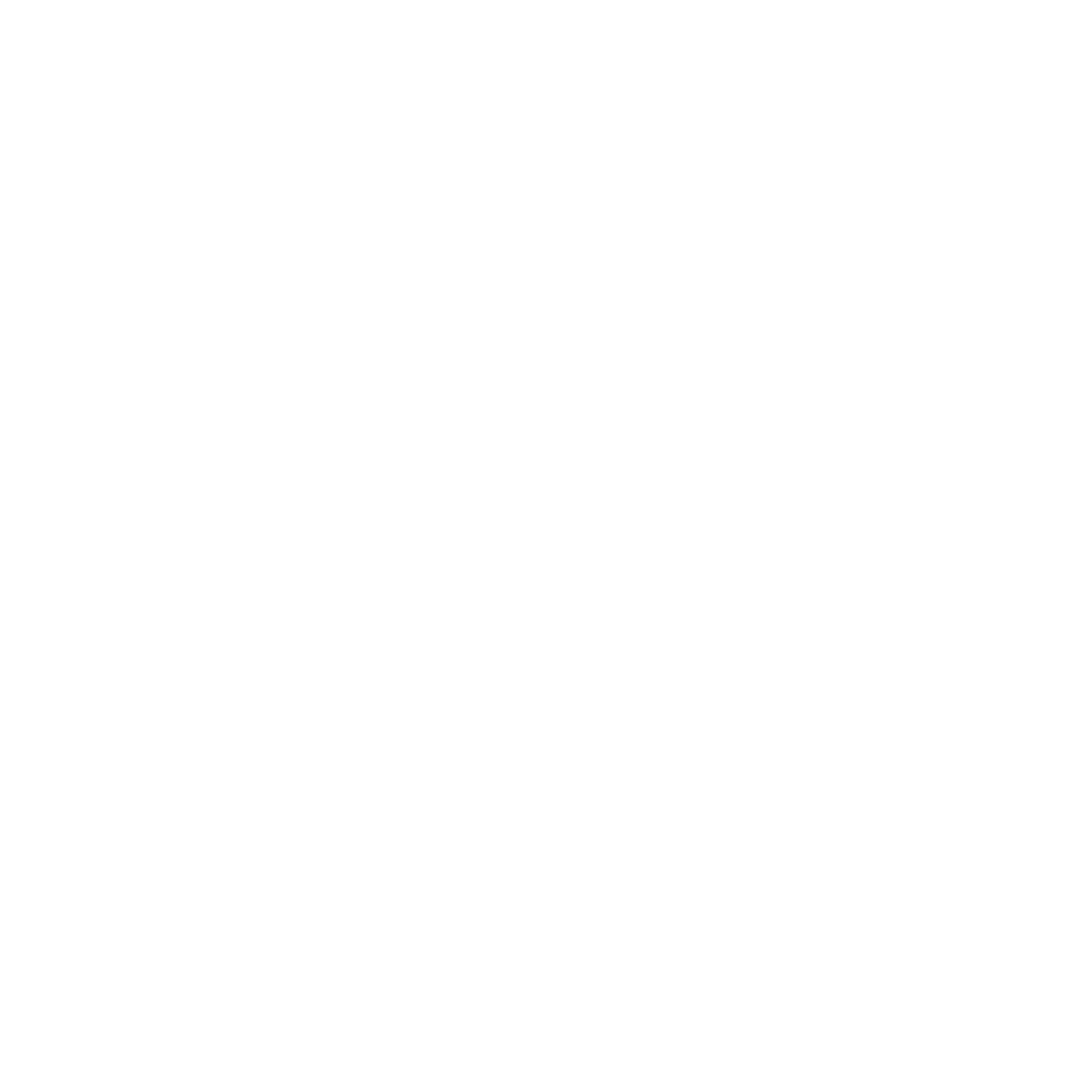 Outline of a hand holding a heart, enclosed within a hexagon.