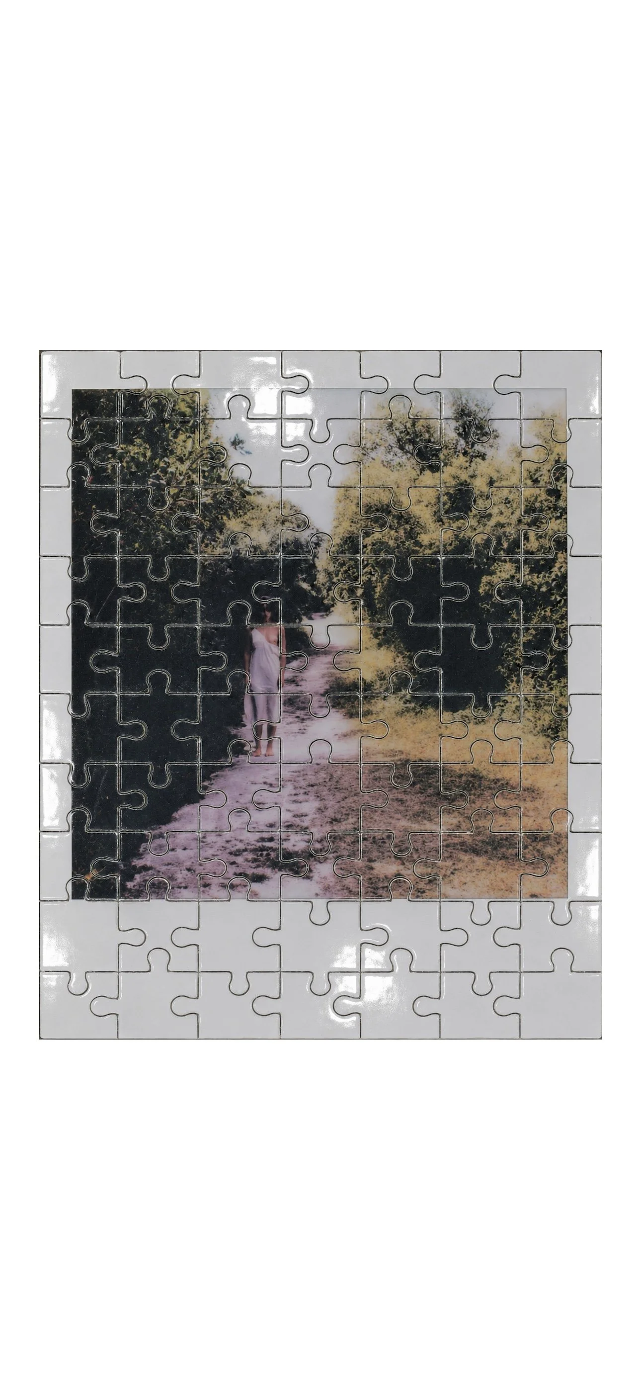 Polaroid Puzzle- Girl In Forest