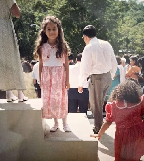 Melanie Torres as a child