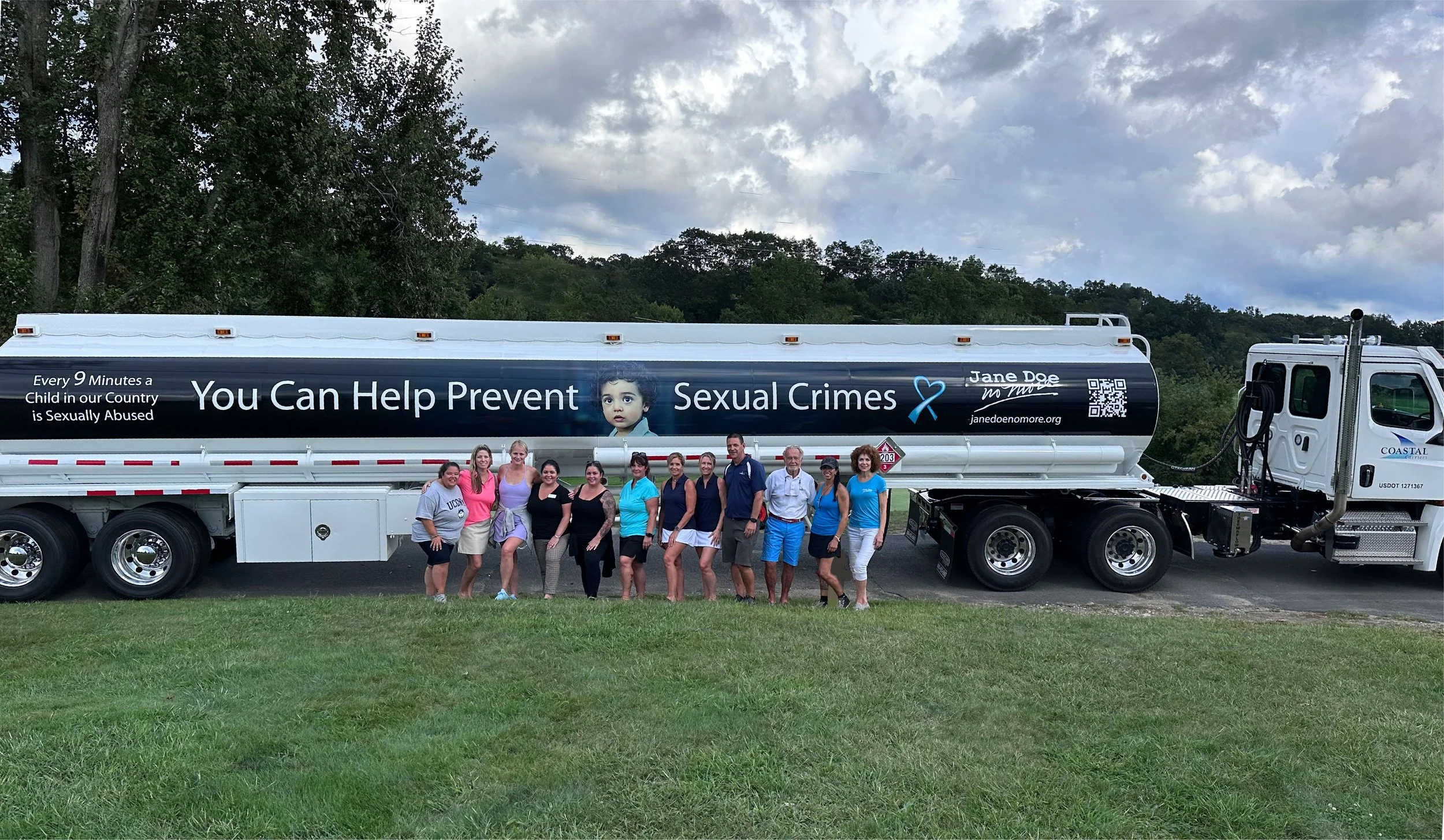 Tanker Truck Carries Important Message